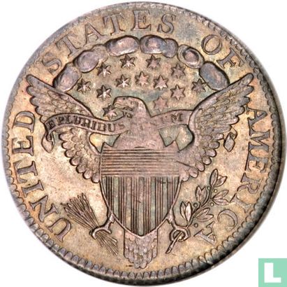 États-Unis 1 dime 1800 - Image 2