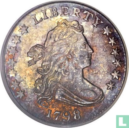 United States 1 dime 1798 (type 1) - Image 1