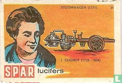 Stoomwagen (1771) - J.Cugnot (1725-1804)