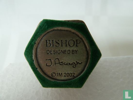 FUR-GLOZ - Black Bishop - chess piece (dragon) - Image 2