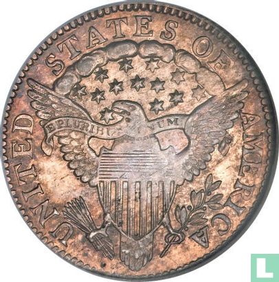 États-Unis 1 dime 1802 - Image 2