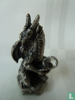 SLING-RA - Pion Noir - pièce d'échecs (dragon) - Image 1