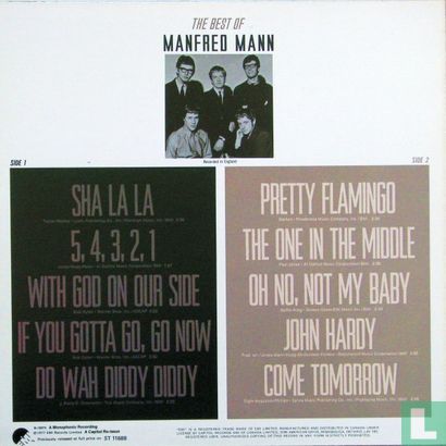 The Best of Manfred Mann - Afbeelding 2