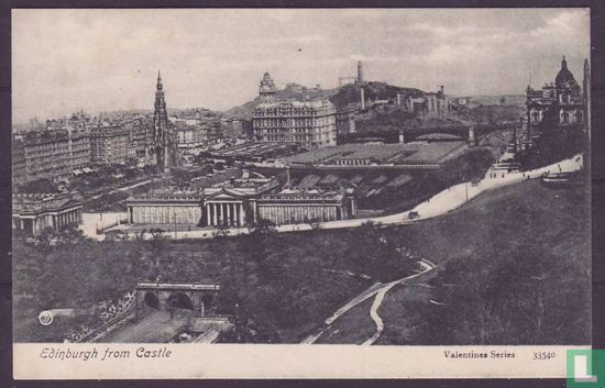 Edinburgh from Castle