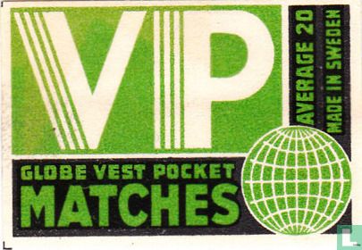 VP Globe vest pocket matches