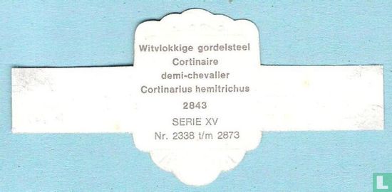 Witvlokkige gordelsteel (Cortinarius hemitrichus) - Afbeelding 2