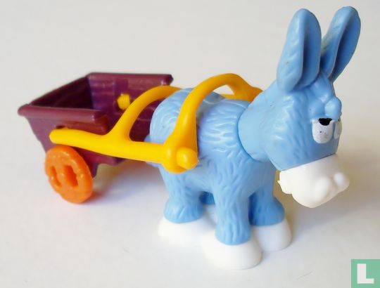 Donkey with cart - Image 1