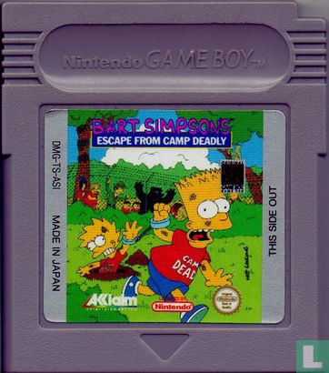 Bart Simpson: Escape from Camp Deadly - Afbeelding 1
