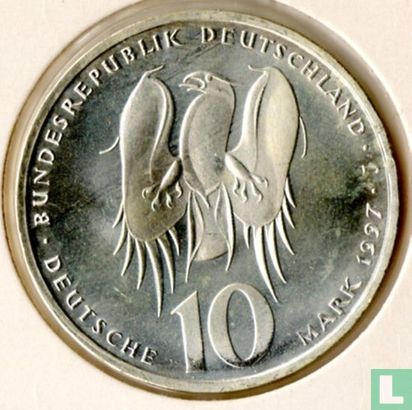 Allemagne 10 mark 1997 "500th anniversary Birth of Philipp Melanchthon" - Image 1