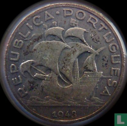 Portugal 5 escudos 1943 - Image 1