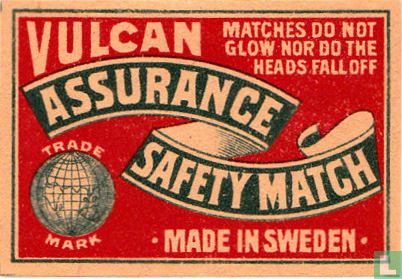 Vulcan Assurance safety match