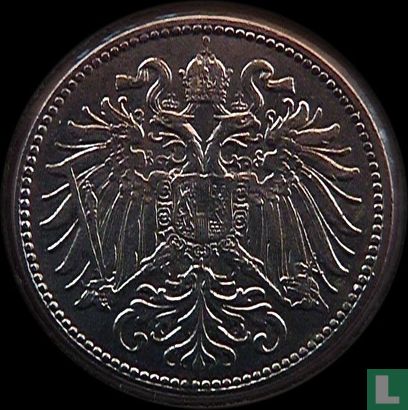 Austria 10 heller 1911 - Image 2