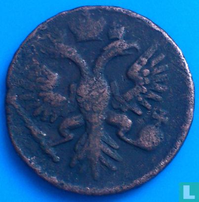 Rusland ½ kopek - denga 1734 - Afbeelding 2