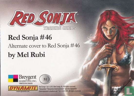 Alternate Cocer To Red Sonja # 46 - Afbeelding 2