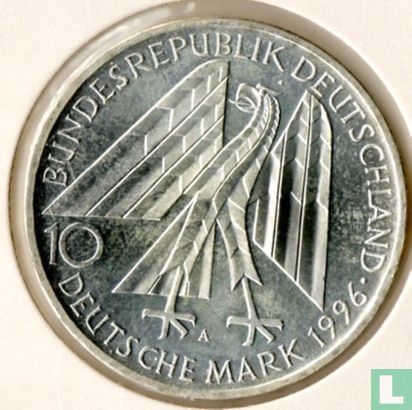 Duitsland 10 mark 1996 "150th anniversary Founding of Kolpingwerk" - Afbeelding 1