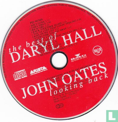 The best of Daryl Hall & John Oates Looking back - Afbeelding 3