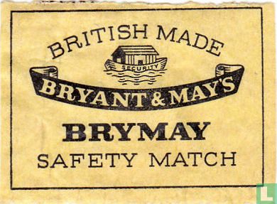 British Made - Bryant & May's - Brymay