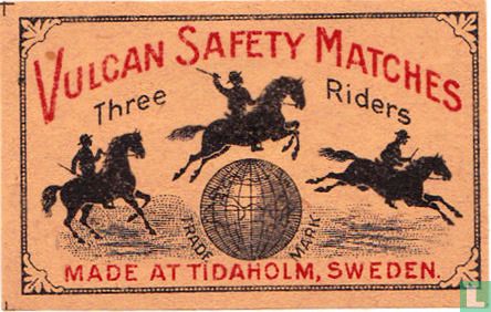 Vulcan Safety Matches (Three riders)