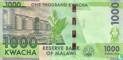 Malawi 1.000 Kwacha 2012 - Image 2