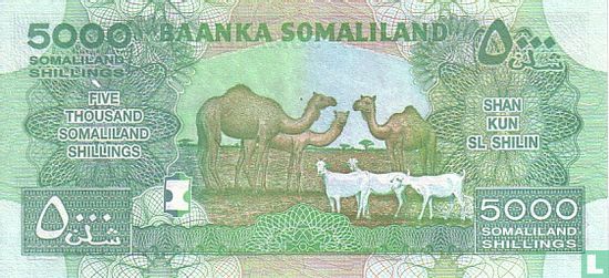 Somaliland 5.000 Shillings 2011 - Afbeelding 2