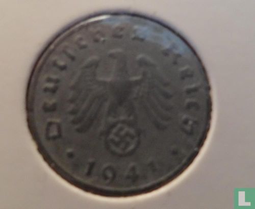 Duitse Rijk 1 reichspfennig 1941 (E) - Afbeelding 1