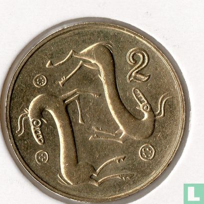 Cyprus 2 cents 2004 - Afbeelding 2