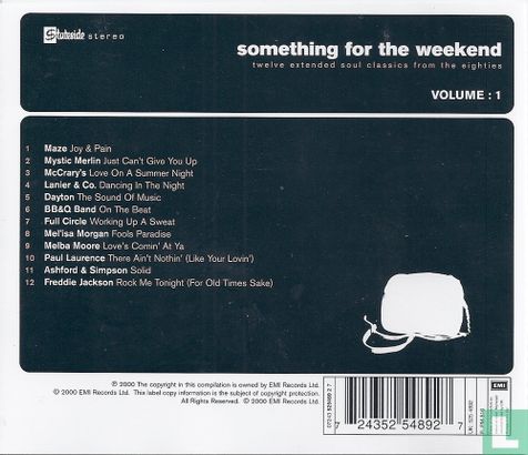 Something for the weekend volume 1 - Afbeelding 2