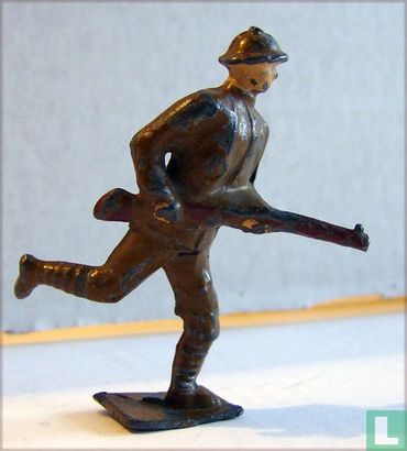 soldier in khaki, WW1