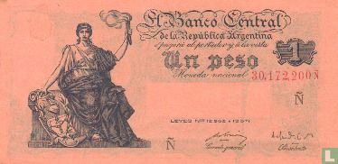 Argentinië 1 Peso 1951 - Afbeelding 1
