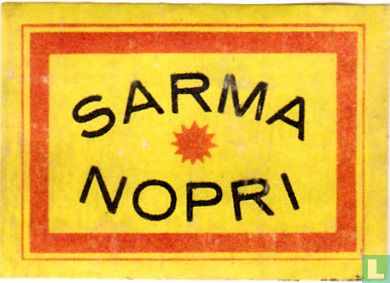 Sarma Nopri