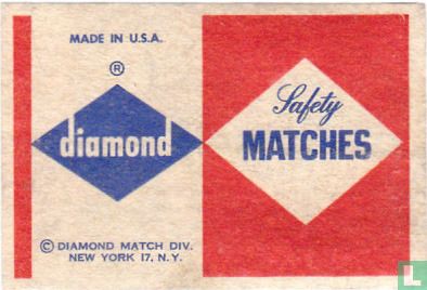 Diamond safety matches