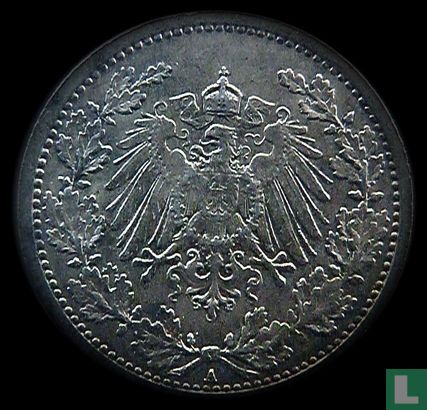 German Empire ½ mark 1907 (A) - Image 2