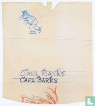 Original drawing-Carl Barks-"heavy boy" - Image 1