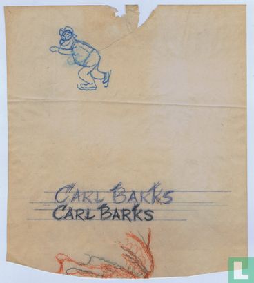 Original drawing-Carl Barks-"heavy boy" - Image 2