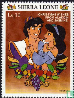 Walt Disney Film Aladdin-Weihnachten 