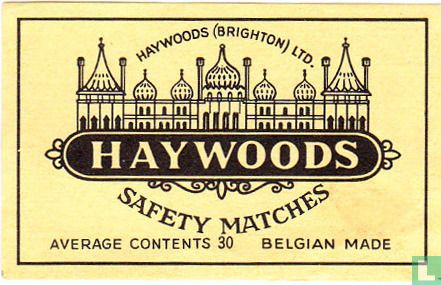 Haywoods safety matches