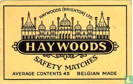 Haywoods safety matches - Image 1