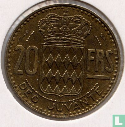 Monaco 20 francs 1950 - Image 2