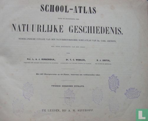 School-atlas voor de beoefening der natuurlijke geschiedenis - Afbeelding 3