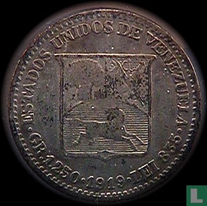 Venezuela 25 centimos 1919 - Afbeelding 1
