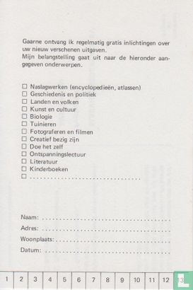 Antwoordkaart Elsevier Nederland BV - Afbeelding 2