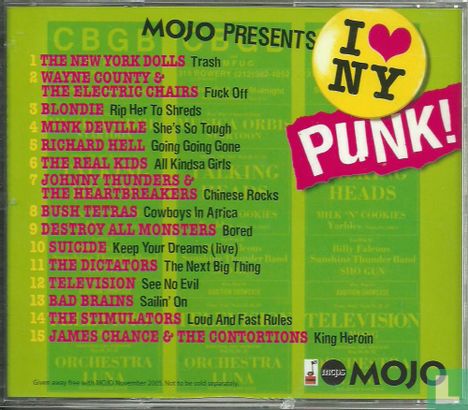 Mojo presents: I love NY Punk! - Image 2