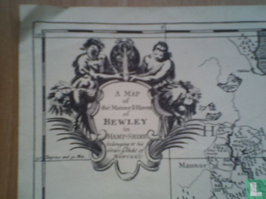 A Map of the Mannor & Haven of Bewley in Hamp-Shire - Image 2