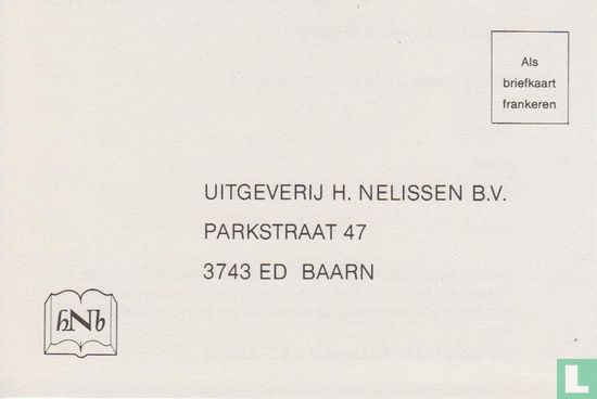 Antwoordkaart Uitgeverij H.Nelissen B.V. - Image 1