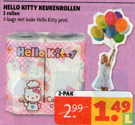 Hello Kitty keukenrollen