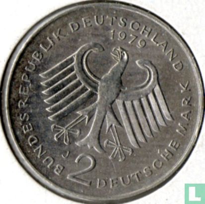 Deutschland 2 Mark 1979 (J - Kurt Schumacher) - Bild 1