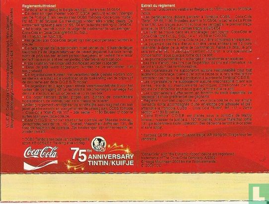 Coca-Cola - Kuifje 75 jaar - Bild 2