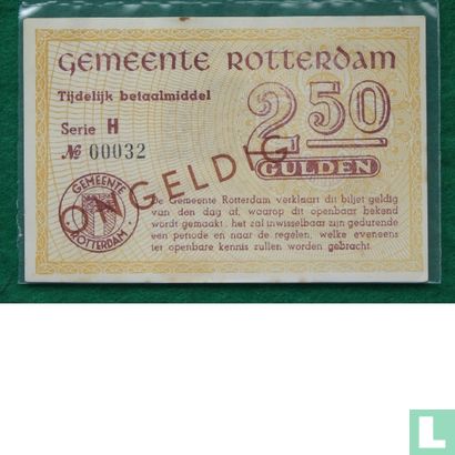 2.5 Gulden 1944 Municipalité de Rotterdam Série H - Image 1