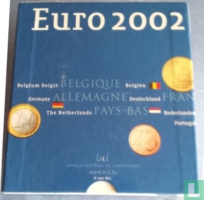 Luxemburg verschillende waarden 2002 (Box) - Afbeelding 1
