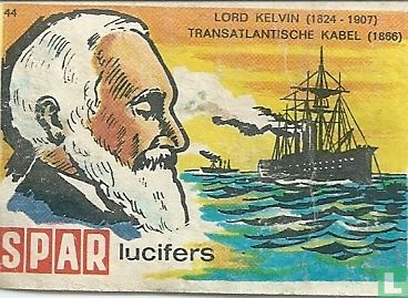 Transatlantische kabel (1866) - Lord Kelvin (1824-1907)